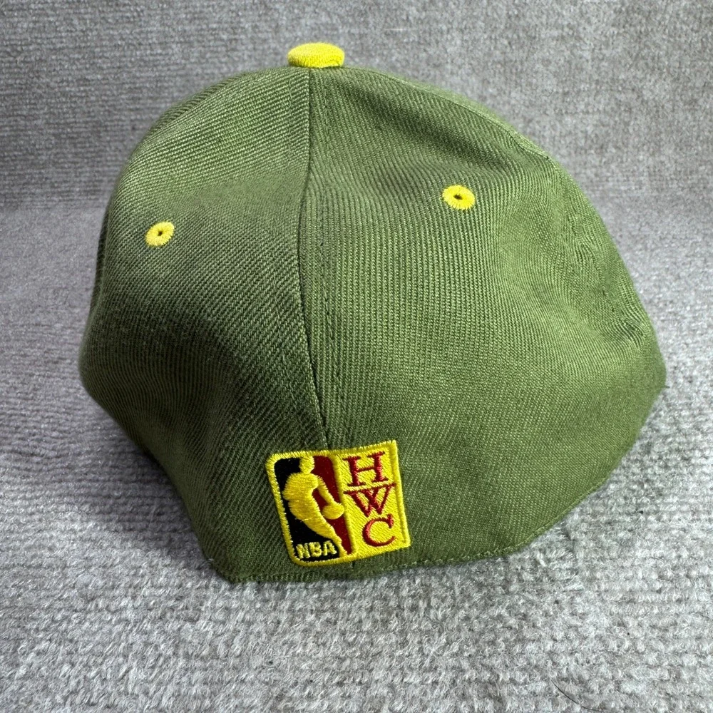 New Jersey Nets Mitchell & Ness Hat Mens 7 1/4 Green NBA Draft Hardwood Classics